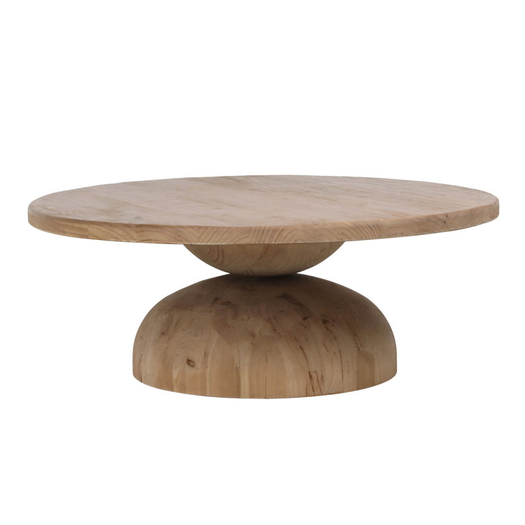 Saria Solid Wood Coffee Table AllModern